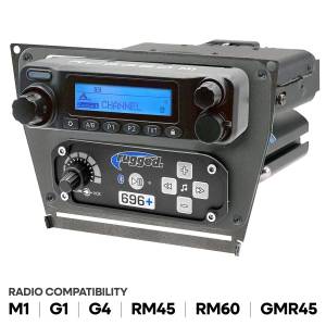 Polaris RZR PRO XP RZR Turbo R and RZR PRO R Dash Mount Radio and Intercom Rugged M1/G1/RM45/RM60/GMR45 with Switch Holes | MT-PRO-MM-RS