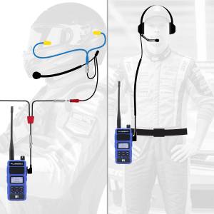 # OFFROAD Driver and Crew Chief Racing Kit with R1 Radios NASCAR / R1 / Blue | NASCAR-R1