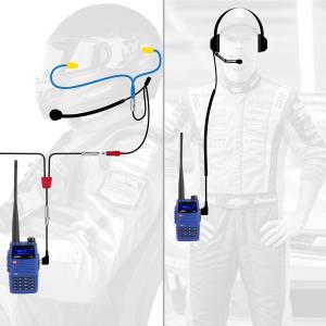 NASCAR Driver and Crew Chief Racing Kit with V3 Radios | NASCAR-V3