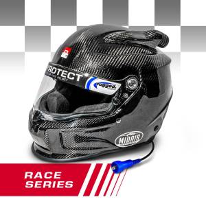 Pyrotect RACE Pro Airflow Mid Forced Air 3K Carbon SA2020 Wired OFFROAD XX-Large | PYRO-MA-CF-HK-XXL