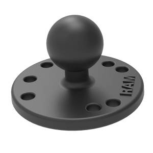 RAM Round Plate with Ball B Size - 1 Inch | RAM-B-202U