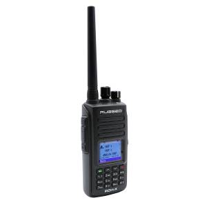 WATERPROOF - Rugged RDH-X - Business Band Two Way Handheld Radio - Digital and Analog Safety Yellow | RDH-X-HV