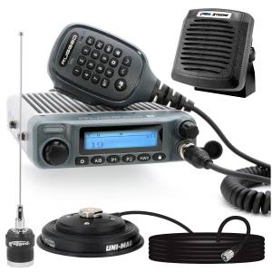 Radio Kit Plus - Rugged G1 GMRS Mobile Radio with External Speaker | RK-G1-SPK