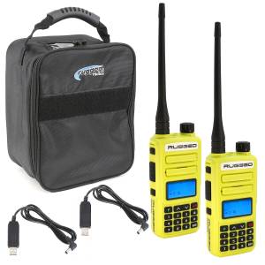GO BAG - High Visibility GMR2 PLUS Emergency Radio Bundle | RUGGED-GOBAG