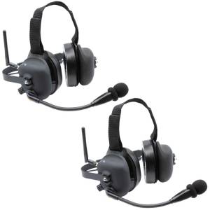 Wireless Double Talk Dual Headset Intercom System (Hands Free) | RW-H30-DT