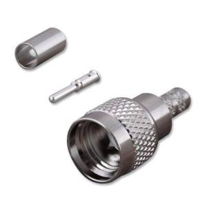 Crimp On UHF Mini Male Antenna Connector | UHF-CONN-MINI