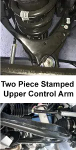 Factory Stamped Steel Upper Control Arm