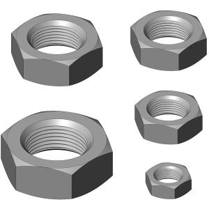 Camburg 1/2" LHT Steel Jam Nut - Kit | CAM-040147