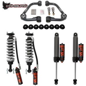 Camburg Ford Ranger 2wd/4wd '19-23 FOX 2.5 Performance Elite DSC Kit (UNI CAP UCA) - Kit | CAM-110189-UC