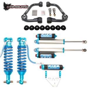 Camburg Ford Ranger 2wd/4wd '19-23 King 2.5 Performance Kit w/ Adj (UNI CAP UCA) - Kit | CAM-110190-UC