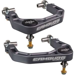 Camburg Ford Bronco '21-24 KINETIK V2 Performance Billet Uniball Upper Arms (GRAY) - Kit | CAM-110214-GRY