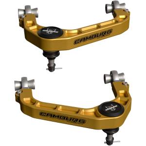 Camburg Ford F-150 '21-'25 KINETIK Series X-Joint XL Upper Control Arm Kit (GOLD) - Kit | CAM-110235-GLD