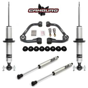 Camburg Ford F-150 4wd '21-24 FOX 2.0 Performance S/R Kit (UNI CAP UCA) - Kit | CAM-110239-UC