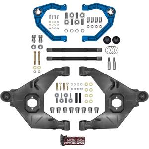 Camburg Ford Bronco '21-24 Trail Series L/T Kit w/ Axles (BILLET UCA) (BLUE) - Kit | CAM-110243-K-BLU