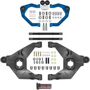 Camburg Ford Bronco '21-24 Trail Series L/T Kit w/ Axles (BILLET XJ UCA) (BLUE) - Kit | CAM-110243-KX-BLU