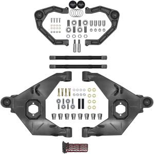 Camburg Ford Bronco '21-24 Trail Series L/T Kit w/ Axles (BILLET XJ UCA) (GRAY) - Kit | CAM-110243-KX-GRY