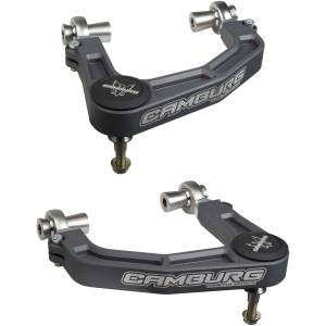 CAMBURG FORD RANGER 2WD/4WD 19-23 KINETIK BILLET UNIBALL UPPER CONTROL ARMS - Kit | CAM-110250-GRY