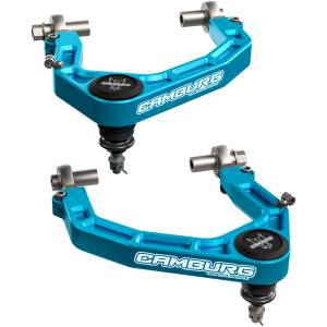 Camburg Ford Ranger Raptor 2024 KINETIK Performance Billet X-Joint XL Upper Arms (KING BLUE) - Kit | CAM-110308-BLU