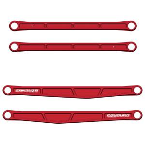 Camburg Ford Raptor '21-24 KINETIK Series Rear Billet Trailing Arm Kit (RED) - Kit | CAM-120033-RED