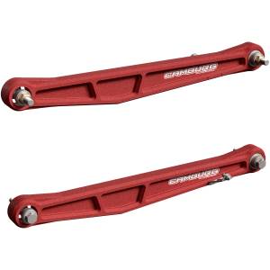 Camburg Ford Ranger Raptor ’24-‘25 KINETIK Series Rear Billet Lower Trailing Arm Kit (RED) - Kit | CAM-120038-RED
