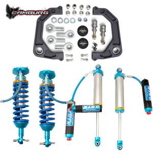 Camburg Chevy/GMC 1500 Trailboss/AT4 '19-24 King 3.0 IBP Performance Kit w/ Adjusters (BILLET UCA) - Kit | CAM-210080-K