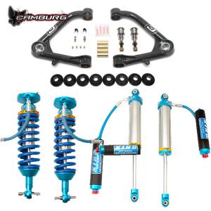Camburg Chevy/GMC 1500 Trailboss/AT4 '19-24 King 3.0 IBP Performance Kit w/ Adjusters (UNI UCA) - Kit | CAM-210080-U