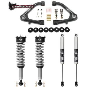 Camburg Chevy/GMC 1500 2wd/4wd '19-24 FOX 2.0 Trail Series Kit (UNI UCA) - Kit | CAM-210083-U
