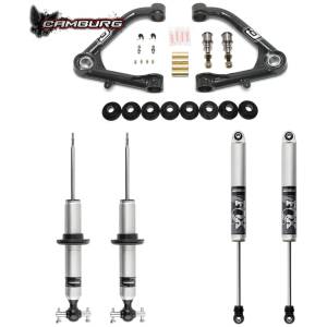 Camburg Chevy/GMC 1500 2wd/4wd '19-24 FOX 2.0 Performance S/R Kit (UNI UCA) - Kit | CAM-210093-U