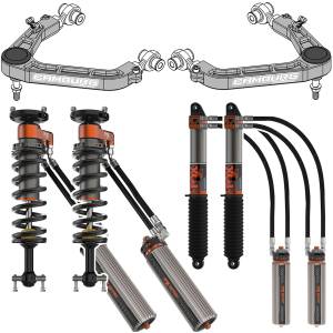 Camburg Chevy/GMC 1500 2wd/4wd '19-24 FOX 3.0 Factory DSC Performance Kit (BILLET UCA) - Kit | CAM-210107-K