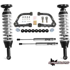 Camburg Toyota Tundra 2wd/4wd '07-21 FOX 2.5 Performance Kit (BJ UCA) - Kit | CAM-310084-X
