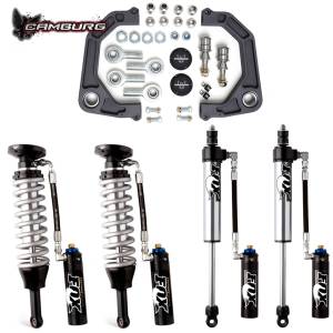Camburg Toyota Tundra 2wd/4wd '07-21 FOX 2.5 Factory DSC Kit (BILLET UCA) - Kit | CAM-310131-K