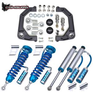 Camburg Toyota Tacoma Pre/4wd '05-23 King 2.5 Performance Kit w/ Adj (BILLET UCA) - Kit | CAM-310139-K