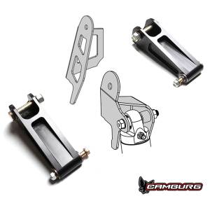 Camburg Toyota 4-Runner/FJ '03-09 2.5 Front Slapper Bump Stop Mount Kit w/ UCA Gussets Only - Kit | CAM-310180