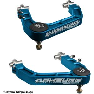 Camburg Toyota Tundra 2wd/4wd '22-24 KINETIK V2 Performance Billet Uniball Upper Arms (KING BLUE) - Kit | CAM-310189-BLU