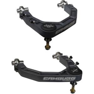 Camburg Toyota Tundra 2wd/4wd '22-24 KINETIK V2 Performance Billet Uniball Upper Arms (GRAY) - Kit | CAM-310189-GRY