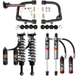 Camburg Toyota Tacoma Pre/4wd '05-23 FOX 2.5 Performance Elite Kit (BJ UCA) - Kit | CAM-310191-X