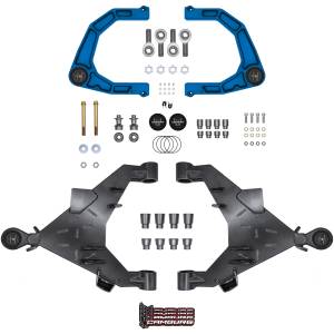Camburg Toyota Tundra 2wd/4wd '22-24 Trail Series L/T Kit (BILLET UCA) (KING BLUE) - Kit | CAM-310217-K-BLU