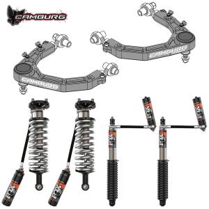 Camburg Toyota Tundra 2wd/4wd '22-24 FOX 2.5 Performance Elite Kit (BILLET UCA) - Kit | CAM-310237-K