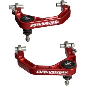 Camburg Toyota Tacoma 2wd/4wd 2024 KINETIK V2 Performance Billet X-Joint XL Upper Arms (RED) - Kit | CAM-310277-RED