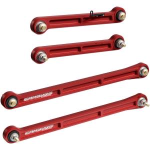 Camburg LC250 | GX550 2024 KINETIK Series Rear Billet Trailing Arm Kit (RED) - Kit | CAM-320043-RED