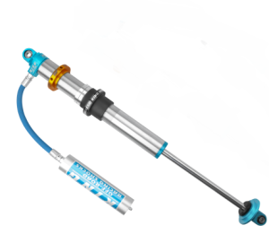 King 2.5" X 14 INCH TRAVEL Internal Bypass Hose Remote Reservoir Swivel End Cap Non-Adjustable | PR2514-COHR-I-SE