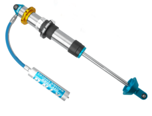 King 3.0" X 18 INCH TRAVEL Internal Bypass Hose Remote Reservoir Non-Adjustable | PR3018-COHR-I