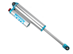 King 3.0" X 18 INCH TRAVEL Smooth Body Piggyback Reservoir with Adjusters | PR3018-SSPB-A