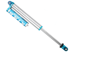 King 3.0" X 8 INCH TRAVEL Smooth Body Piggyback Reservoir | PR3008-SSPB