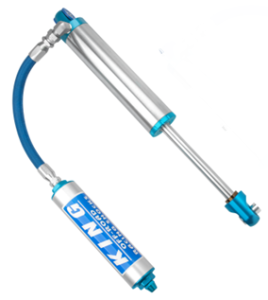 King 3.5" X 12 INCH TRAVEL Smooth Body Hose Remote Reservoir Non-Adjustable | RS3512-SS