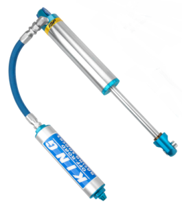 King 3.5" X 12 INCH TRAVEL Smooth Body Hose Remote Reservoir Non-Adjustable | RS3512-SS-I