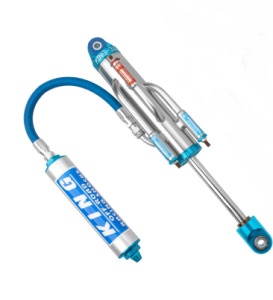 King 3.5" X 16 INCH TRAVEL Bypass Hose Remote Reservoir Non-Adjustable | RS3516-BP6H